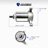 Marcha Arranque Yamaha Warrior Raptor Big Bear 350 Yfm350x